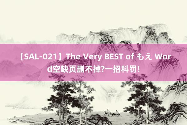 【SAL-021】The Very BEST of もえ Word空缺页删不掉?一招科罚!