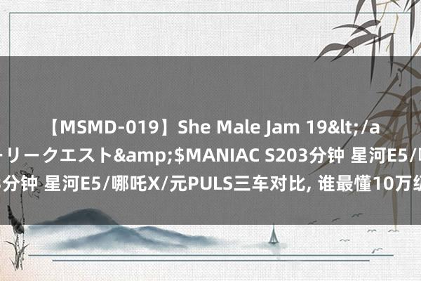 【MSMD-019】She Male Jam 19</a>2008-08-04グローリークエスト&$MANIAC S203分钟 星河E5/哪吒X/元PULS三车对比, 谁最懂10万级纯电SUV?